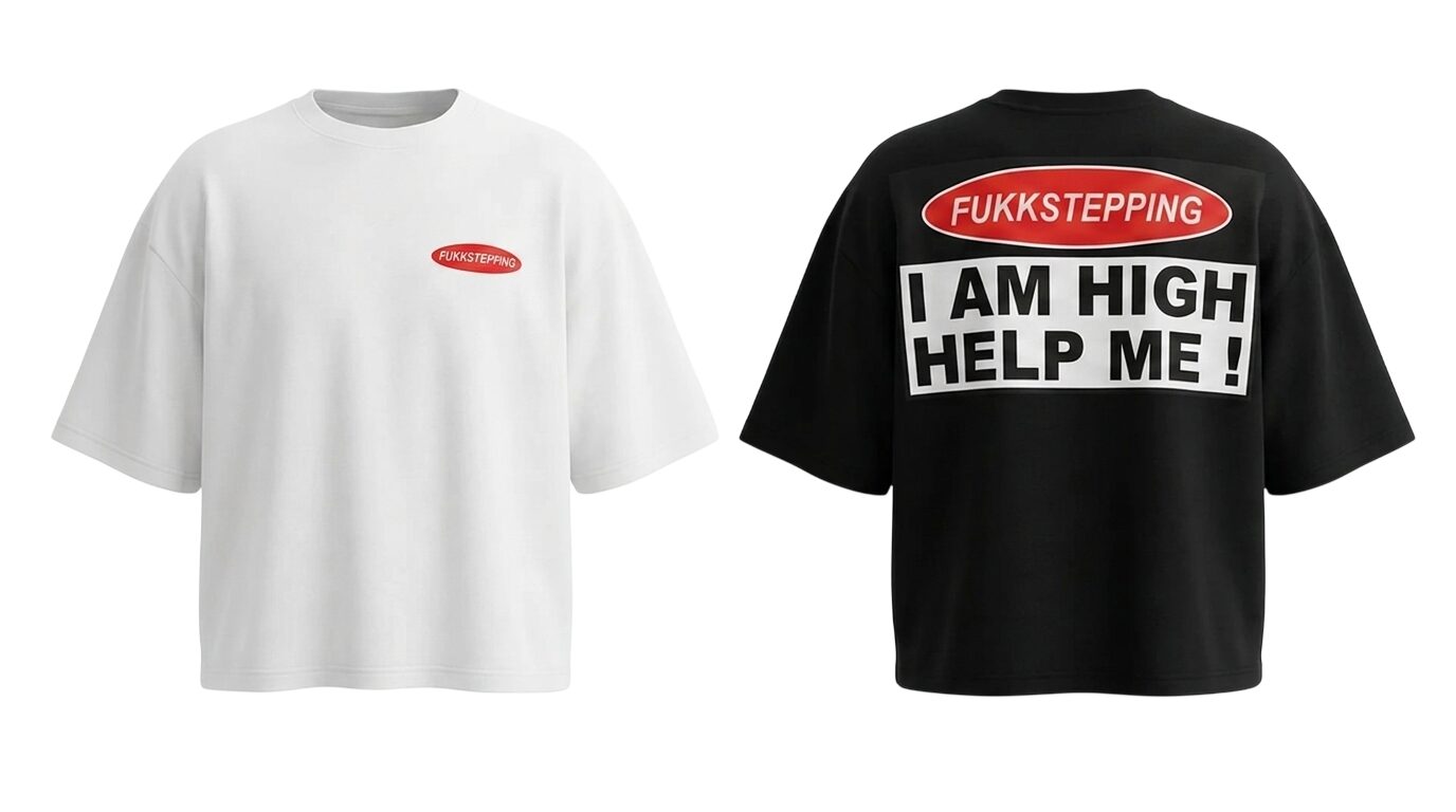 "I Am High, Help Me!" tee